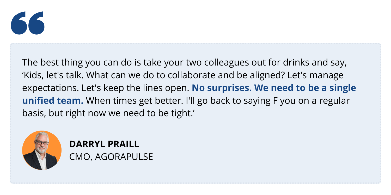 darryl praill quote 2 we need to be a unified team